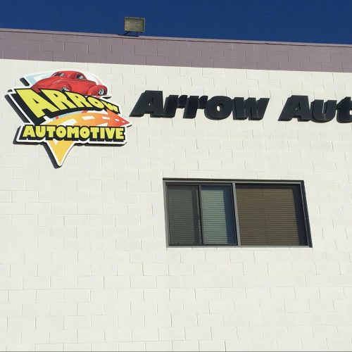 Arrow AutomotiveAzusa, Los Angeles CountyScope of work: Fabricate and install non illuminated channel logo