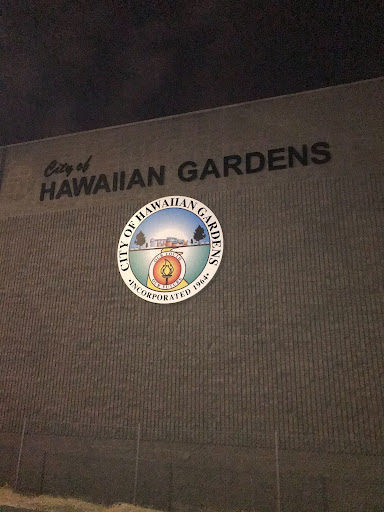 Government signage for the City of Hawaiian Gardens.